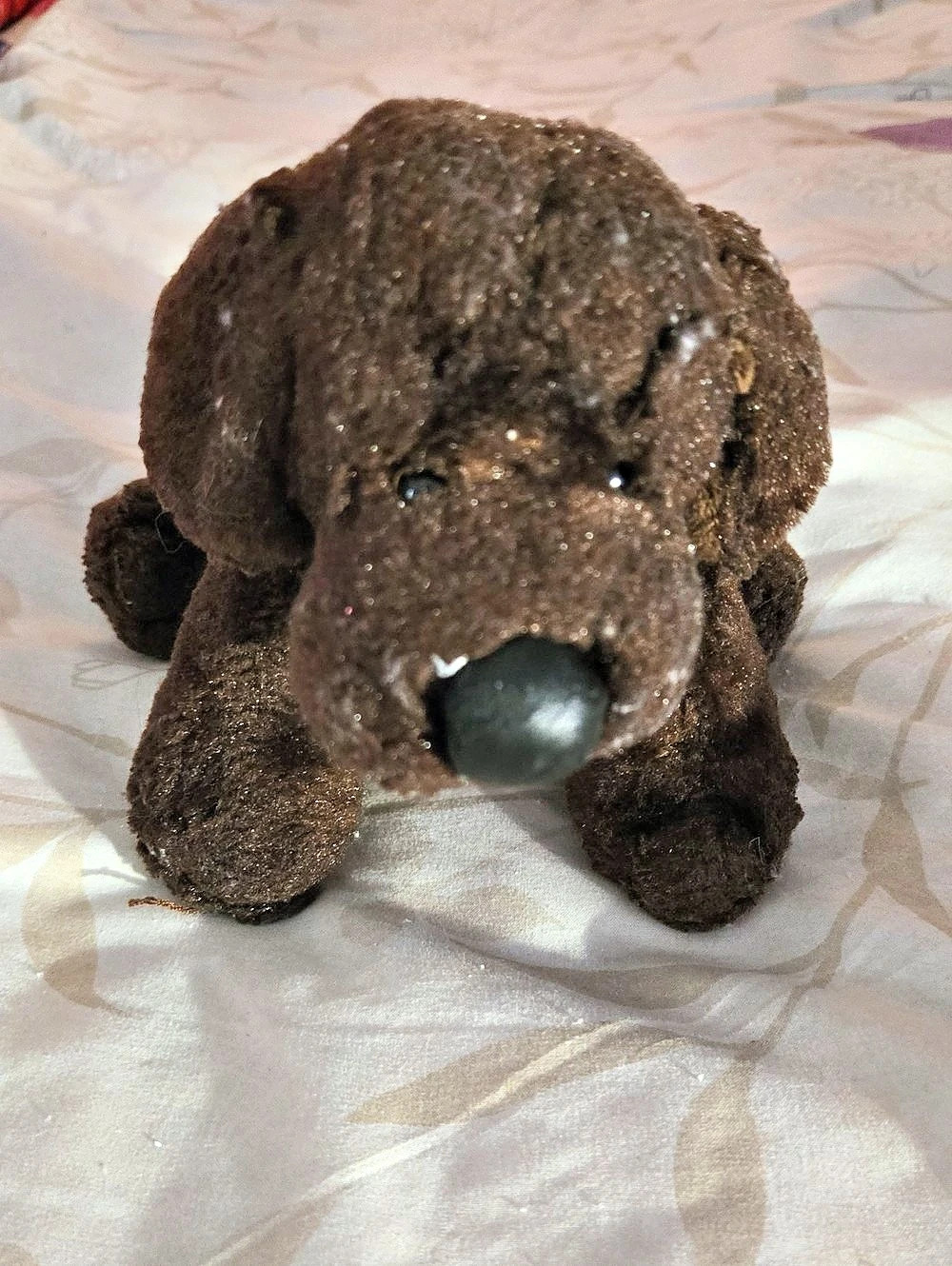 Ganz Webkinz Chocolate Lab Plush Brown Dog Stuffed Animal